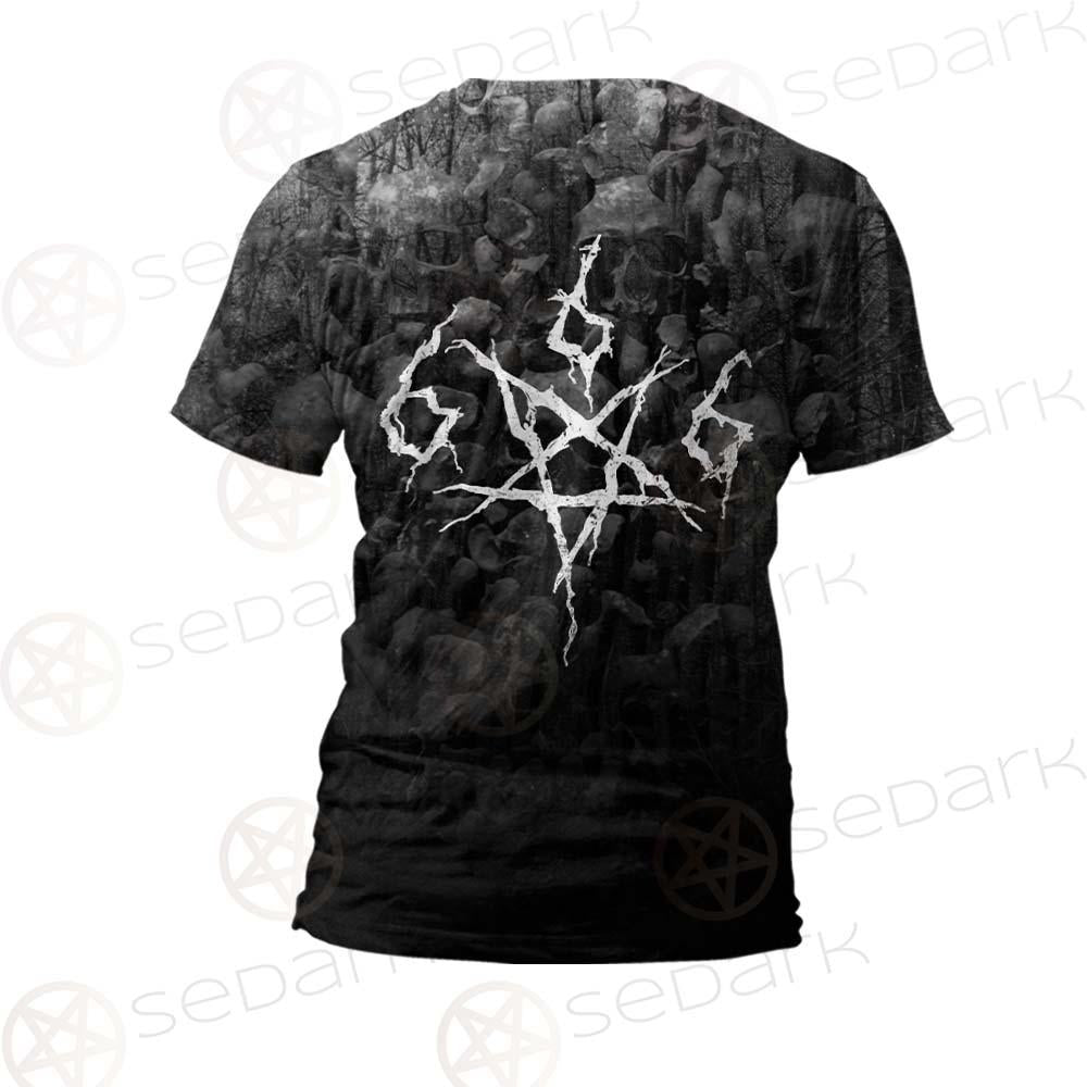 Satan 666 Black SED-0456 Unisex T-shirt