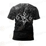 Satan 666 Black SED-0456 Unisex T-shirt