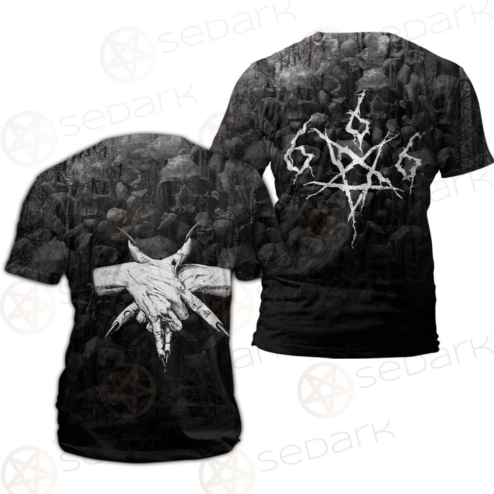 Satan 666 Black SED-0456 Unisex T-shirt