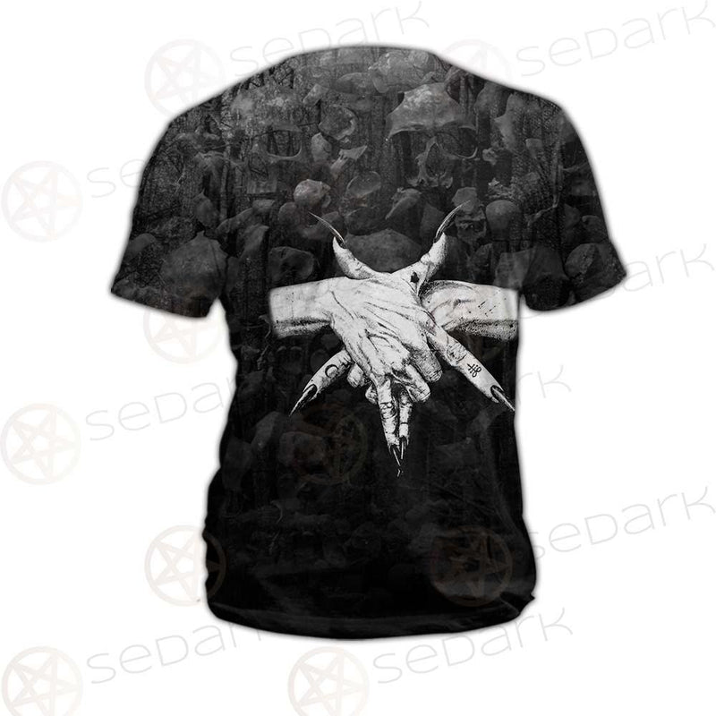 Satan 666 Black SED-0456 Unisex T-shirt