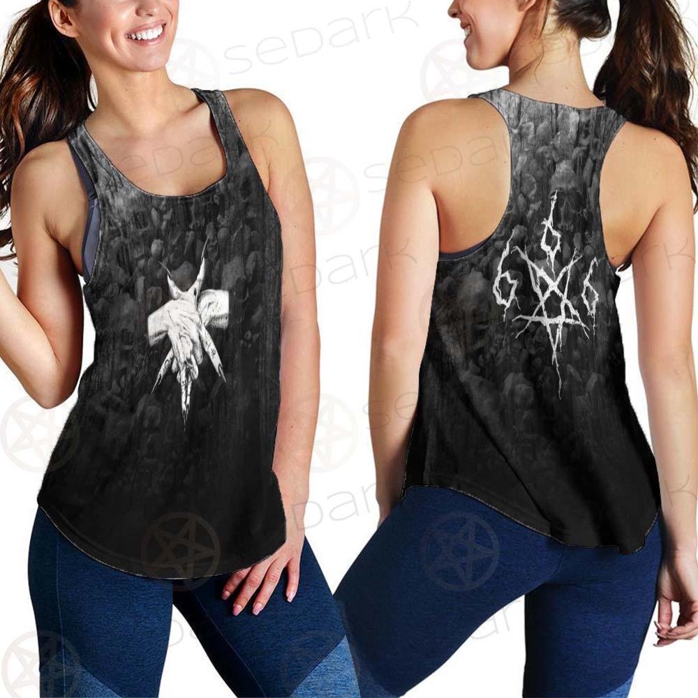 Satan 666 Black SED-0456 Women Tank Top