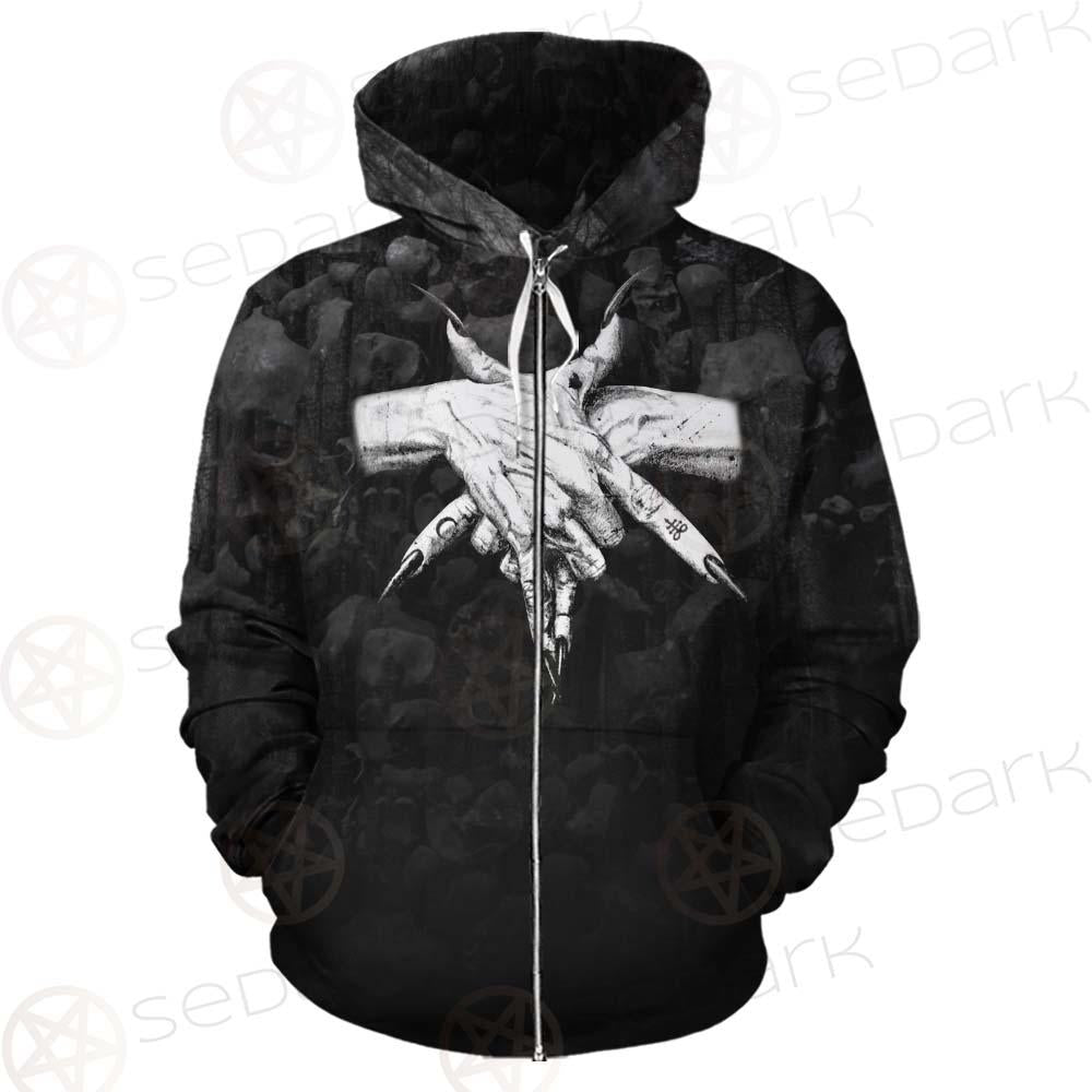 Satan 666 Black SED-0456 Hoodie & Zip Hoodie