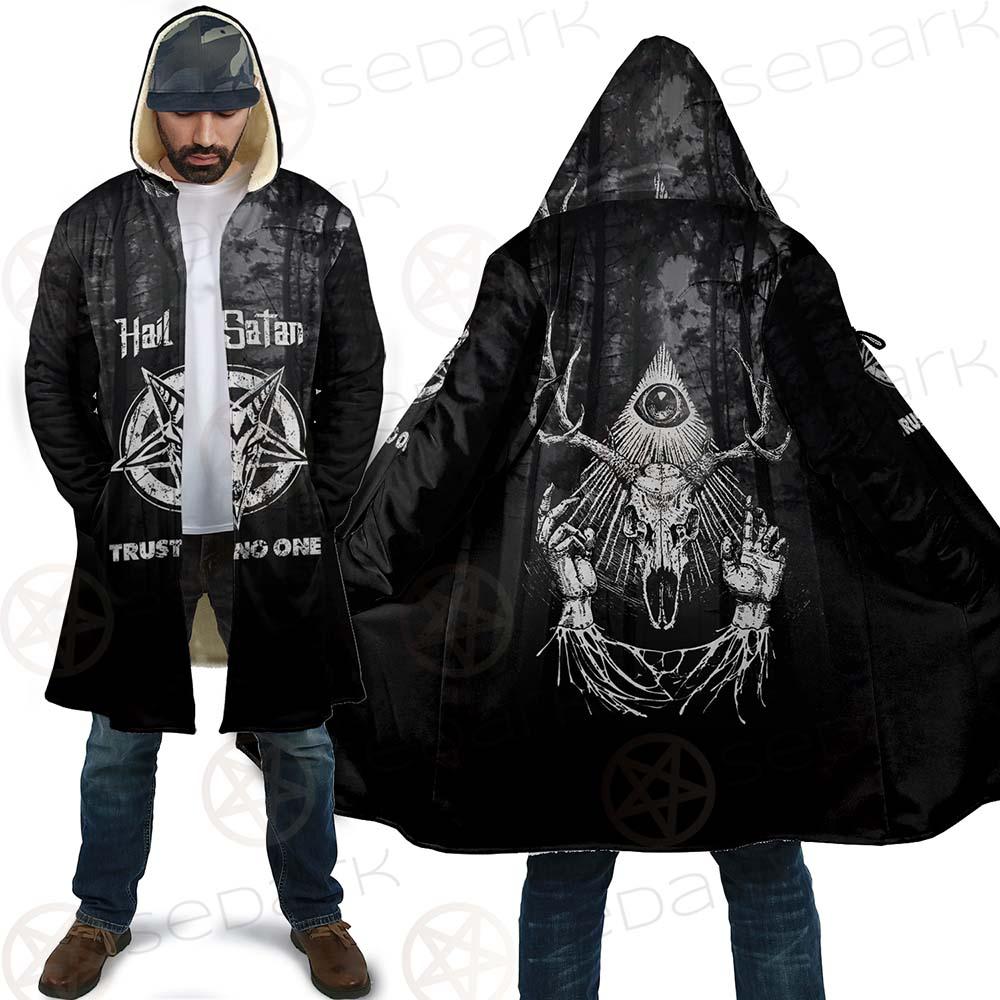Hail Satan Trust No One SED-0457 Cloak