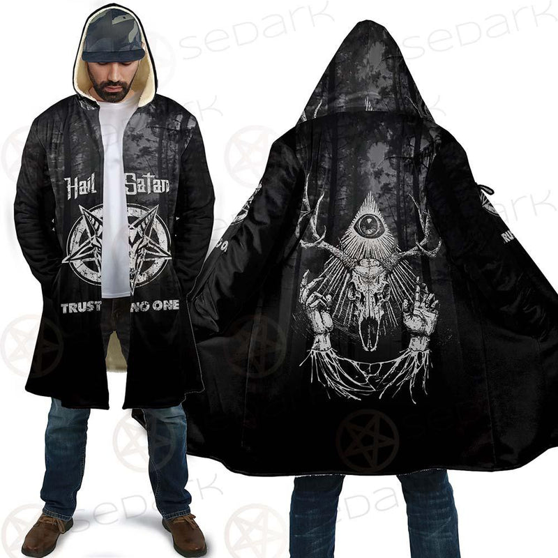 Hail Satan Trust No One SED-0457 Cloak