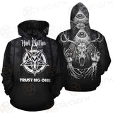 Hail Satan Trust No One SED-0457 Hoodie & Zip Hoodie