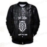Hail Satan Trust No One SED-0457 Button Jacket