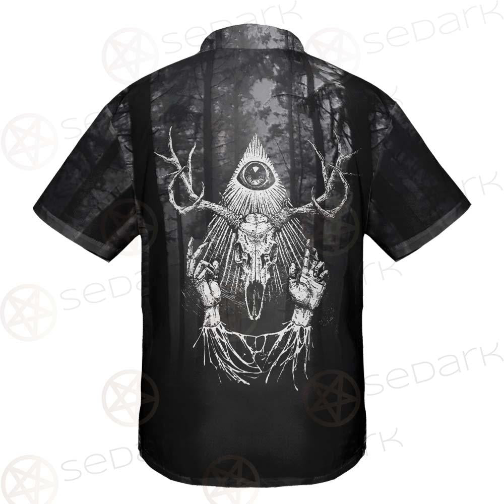 Hail Satan Trust No One SED-0457 Shirt Allover