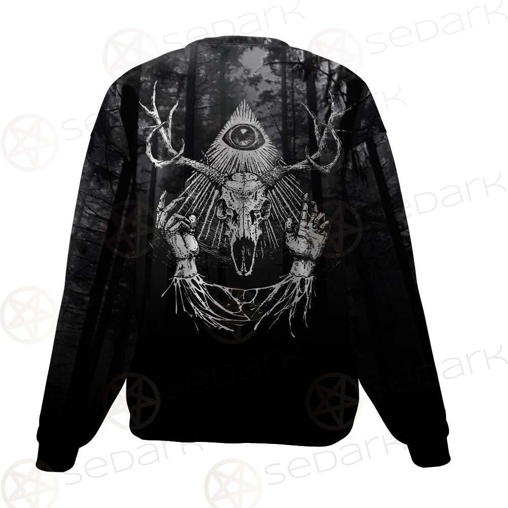 Hail Satan Trust No One SED-0457 Unisex Sweatshirt