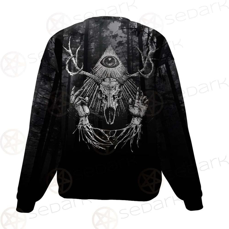 Hail Satan Trust No One SED-0457 Unisex Sweatshirt