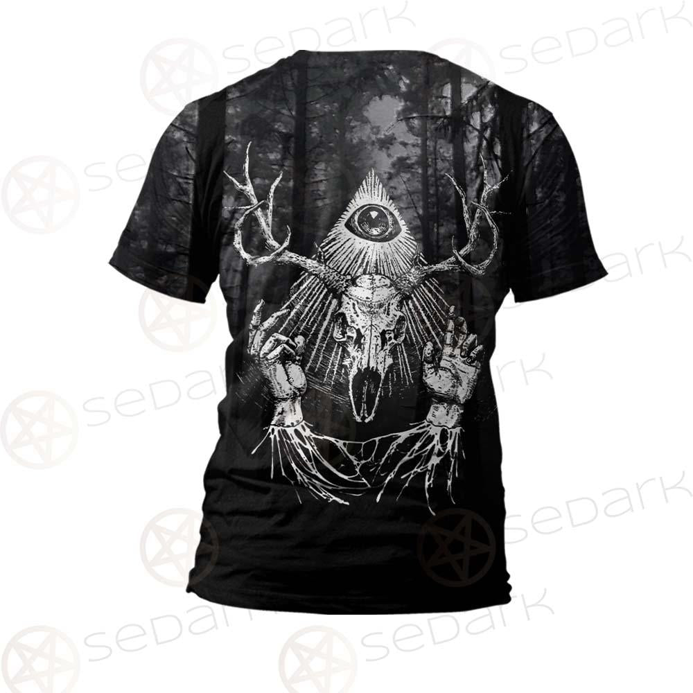 Hail Satan Trust No One SED-0457 Unisex T-shirt