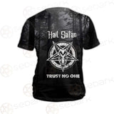 Hail Satan Trust No One SED-0457 Unisex T-shirt
