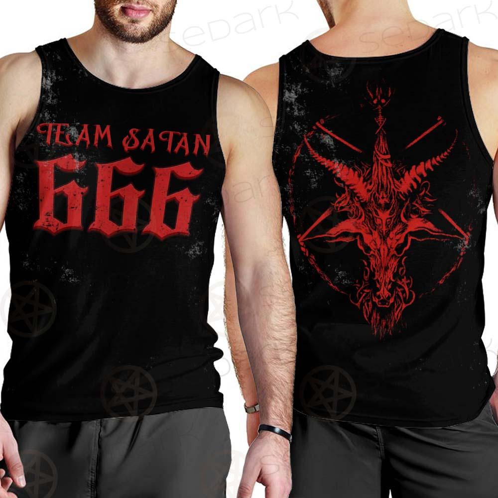 Team Satan 666 SED-0460 Men Tank-tops