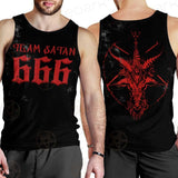 Team Satan 666 SED-0460 Men Tank-tops