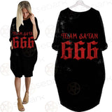 Team Satan 666 SED-0460 Batwing Pocket Dress