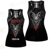 Satan Loves Me SED-0462 Women Tank Top
