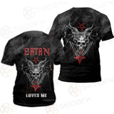 Satan Loves Me SED-0462 Unisex T-shirt