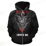 Satan Loves Me SED-0462 Hoodie & Zip Hoodie