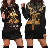 The Baphomet'S Brew SED-0463 Hoodie Dress