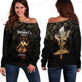 The Baphomet'S Brew SED-0463 Off Shoulder Sweaters
