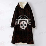 Satan Red SED-0465 Oversized Sherpa Blanket Hoodie