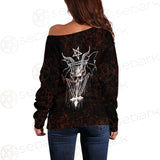 Satan Red SED-0465 Off Shoulder Sweaters