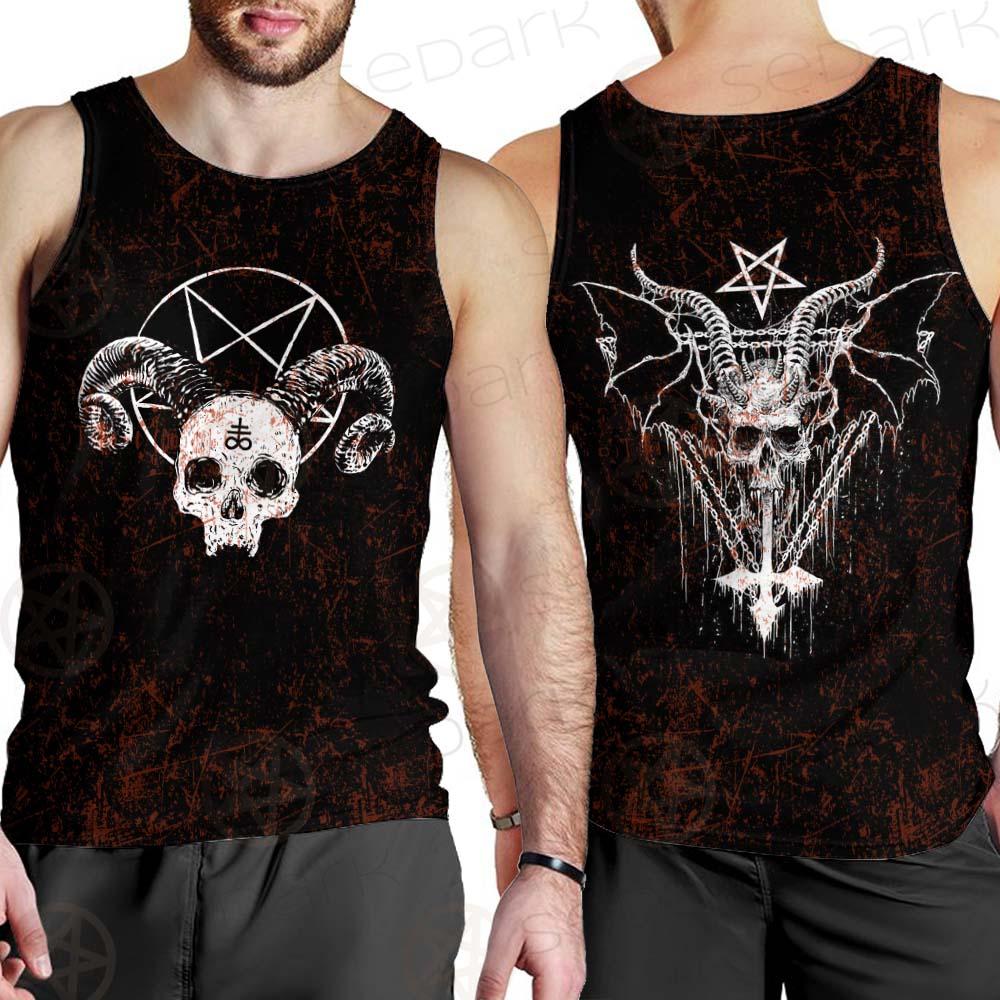 Satan Red SED-0465 Men Tank-tops