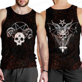 Satan Red SED-0465 Men Tank-tops