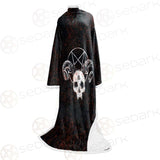 Satan Red SED-0465 Sleeved Blanket