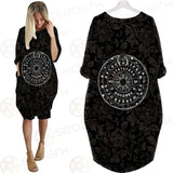 Gothic Ouija Board SED-0466 Batwing Pocket Dress