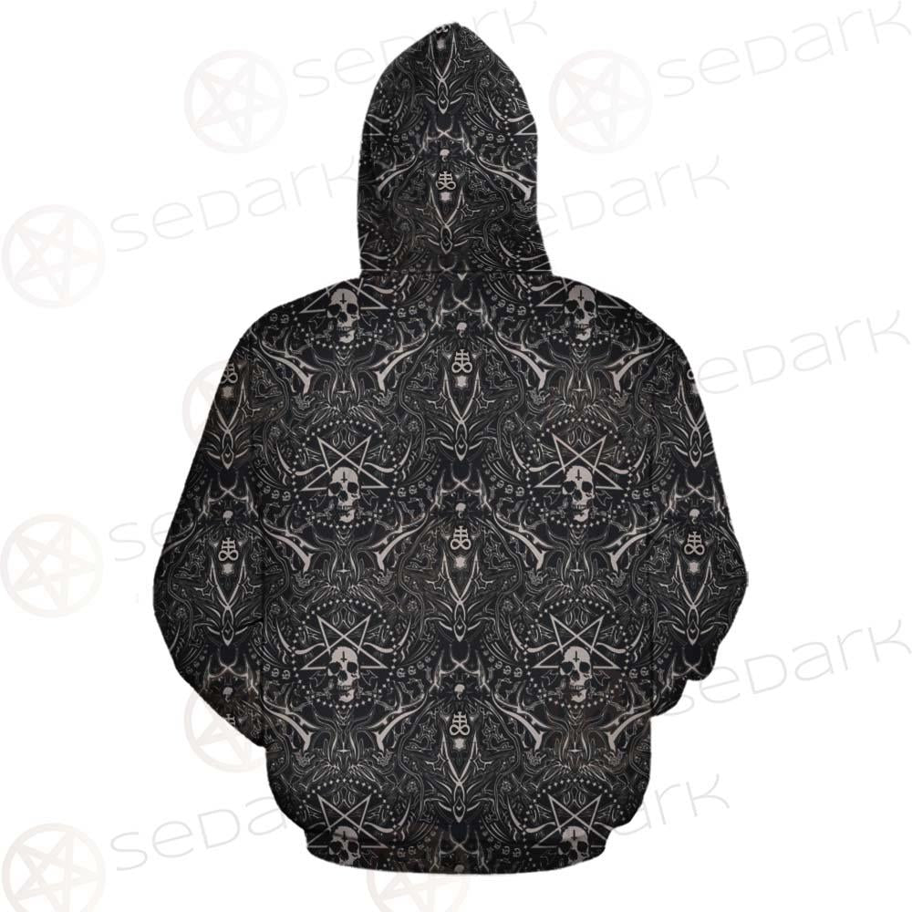 Satan Pattern SED-0467 Hoodie & Zip Hoodie