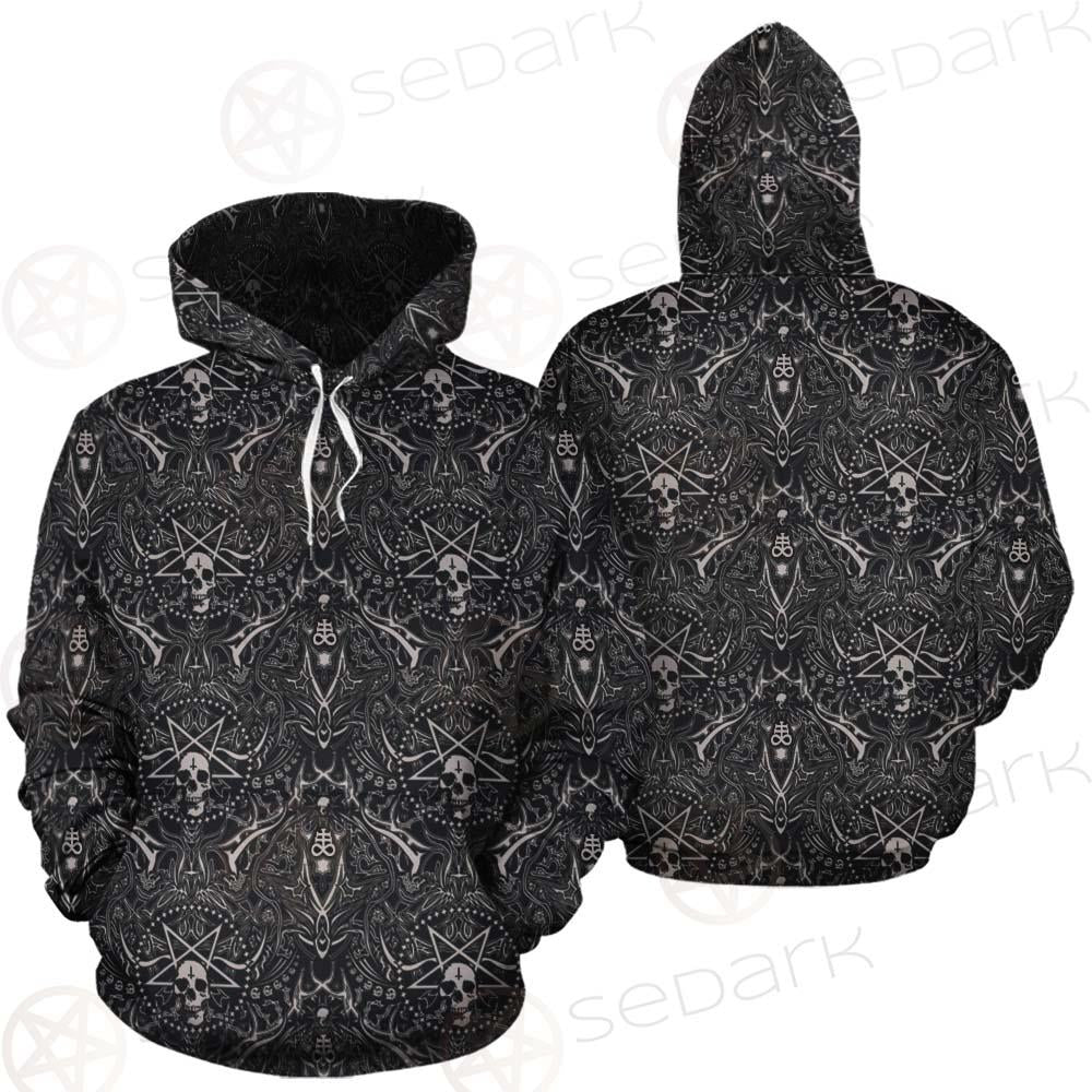 Satan Pattern SED-0467 Hoodie & Zip Hoodie