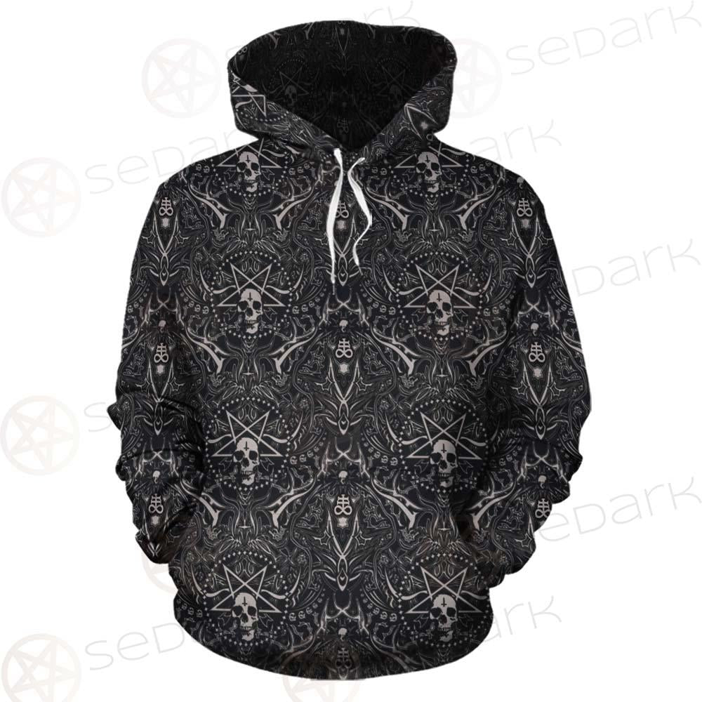 Satan Pattern SED-0467 Hoodie & Zip Hoodie