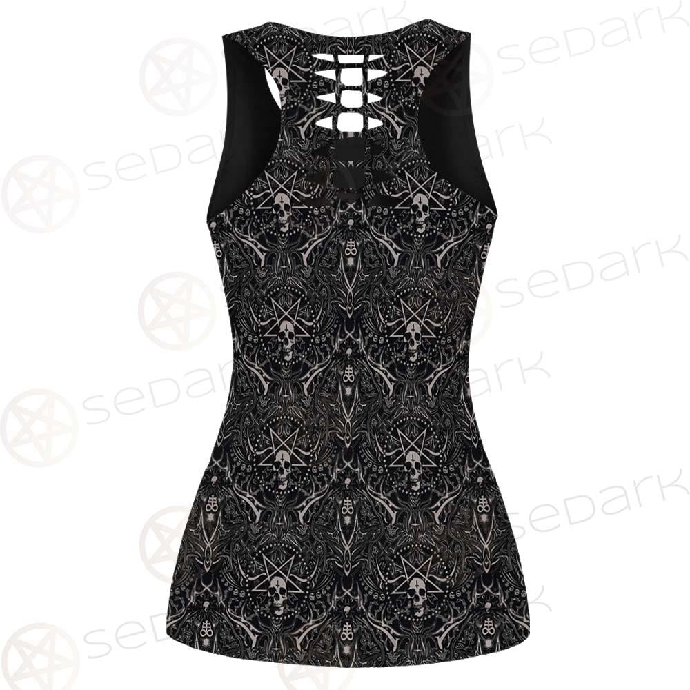 Satan Pattern SED-0467 Women Tank Top