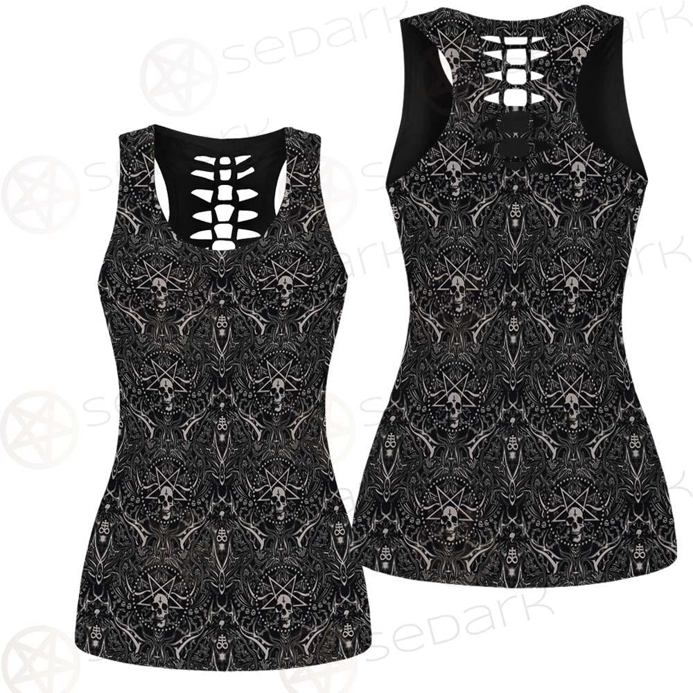 Satan Pattern SED-0467 Women Tank Top