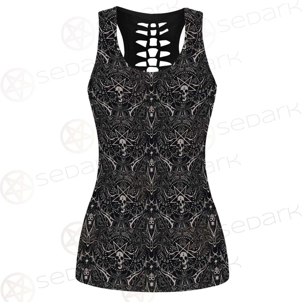 Satan Pattern SED-0467 Women Tank Top