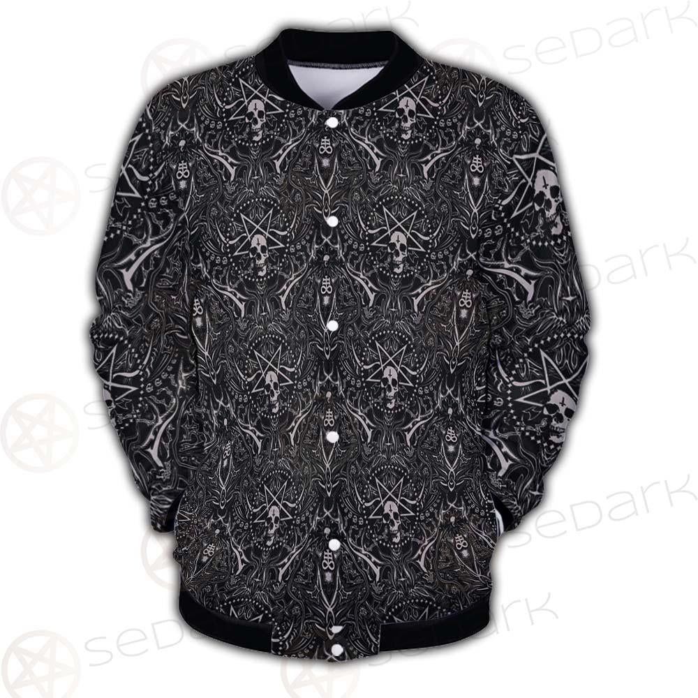 Satan Pattern SED-0467 Button Jacket