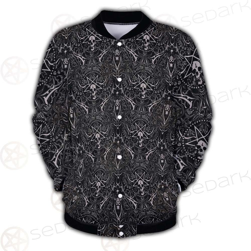 Satan Pattern SED-0467 Button Jacket