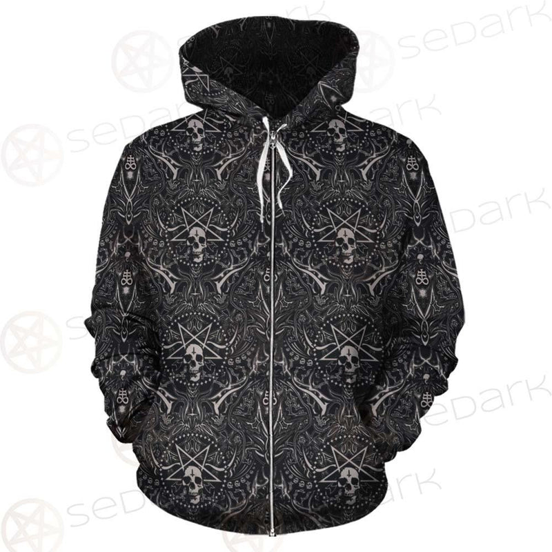 Satan Pattern SED-0467 Hoodie & Zip Hoodie