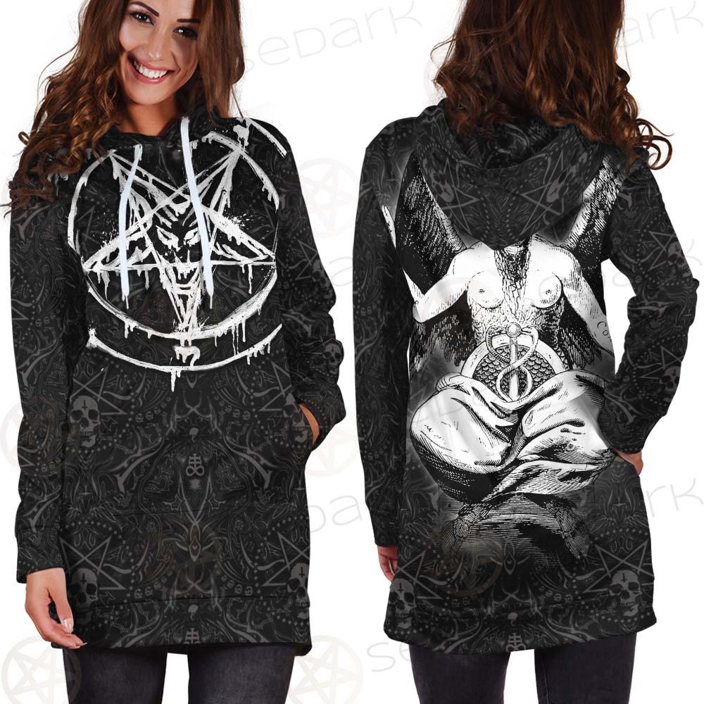 Sigil Of Baphomet SED-0468 Hoodie Dress