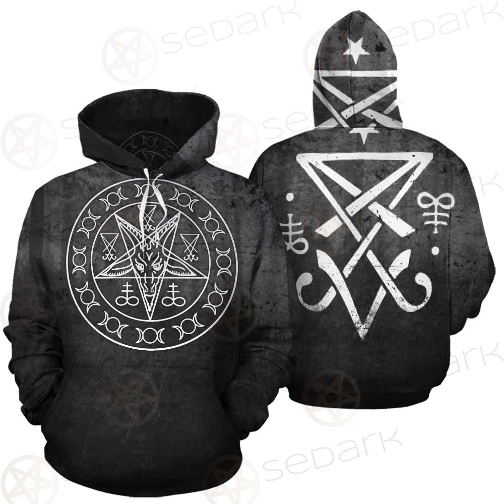 Sigil Of Satan Symbol SED-0470 Hoodie & Zip Hoodie