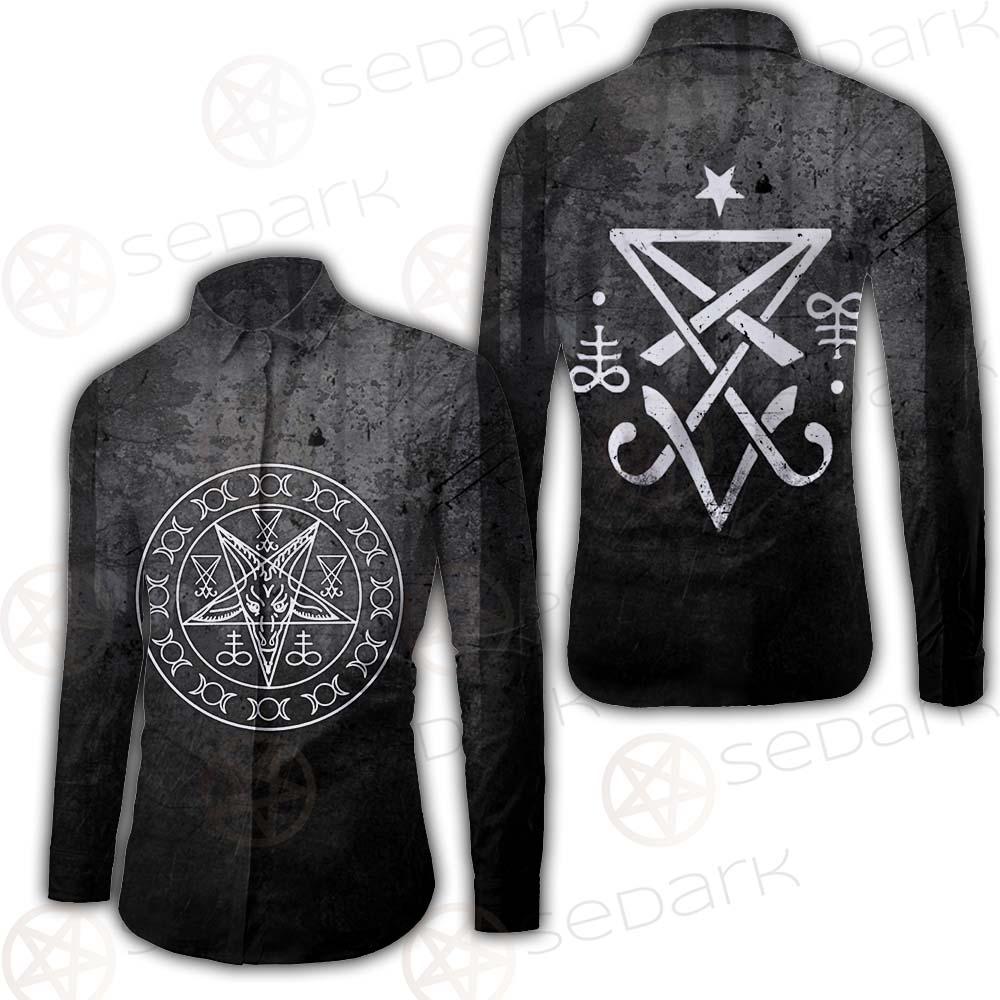 Sigil Of Satan Symbol SED-0470 Shirt Allover