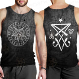 Sigil Of Satan Symbol SED-0470 Men Tank-tops