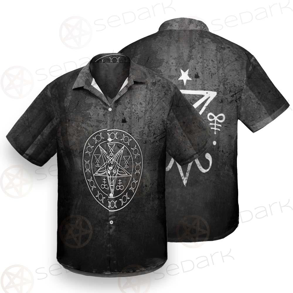 Sigil Of Satan Symbol SED-0470 Shirt Allover
