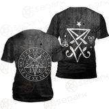 Sigil Of Satan Symbol SED-0470 Unisex T-shirt