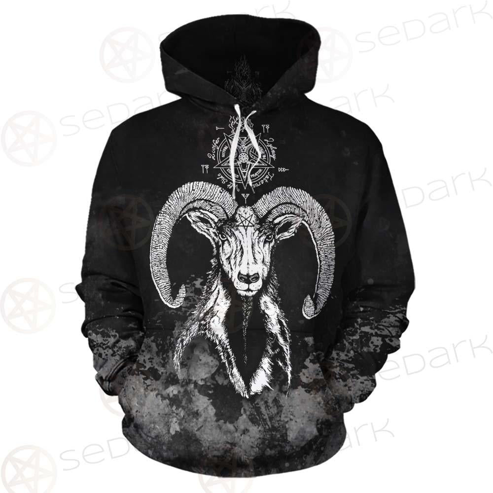 Sigil Of Baphomet 666 SED-0475 Hoodie & Zip Hoodie