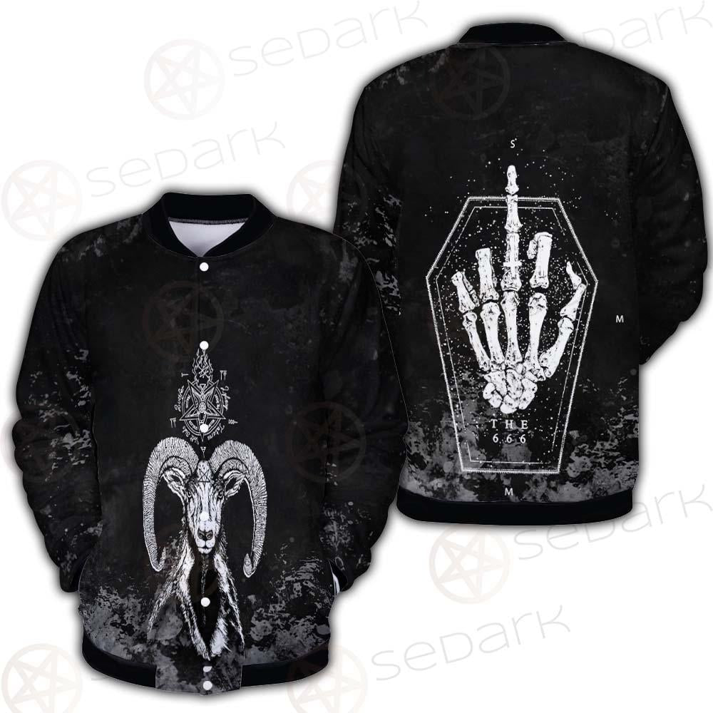 Sigil Of Baphomet 666 SED-0475 Button Jacket