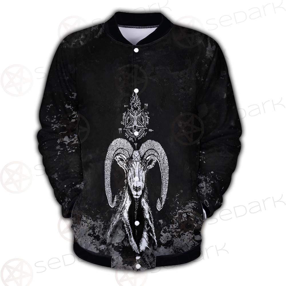 Sigil Of Baphomet 666 SED-0475 Button Jacket