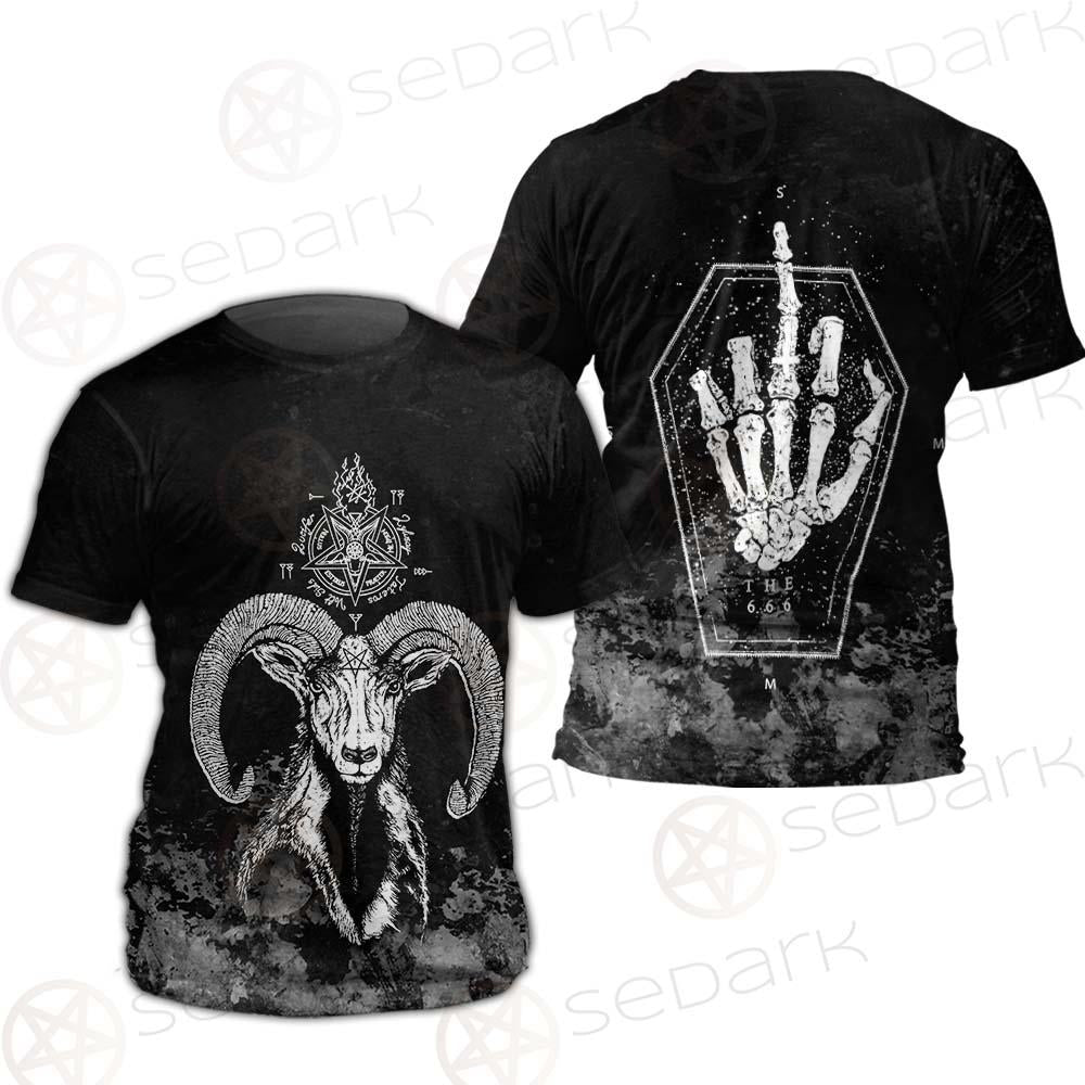 Sigil Of Baphomet 666 SED-0475 Unisex T-shirt