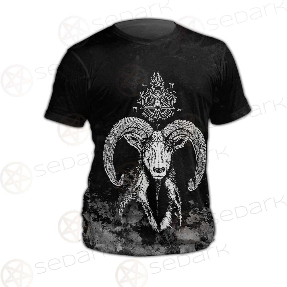 Sigil Of Baphomet 666 SED-0475 Unisex T-shirt