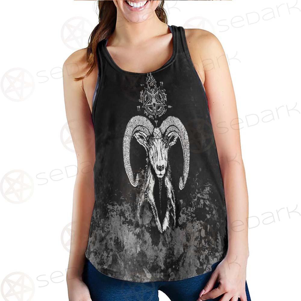 Sigil Of Baphomet 666 SED-0475 Women Tank Top